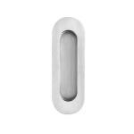 Oval flush pull 120x40mm