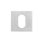 Oval cylinder escutcheon R50 rose