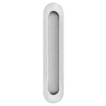 Oval flush pull 250x50mm