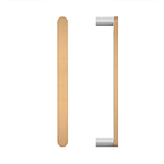Solid timber pull handle 25x12 section