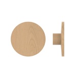 Round Niki timber cabinet handle