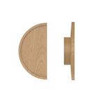 Semi-circle Niki dished timber pull handle