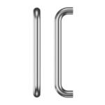 D-pull round bar pull handle Ø25mm