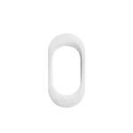 Oval cylinder narrow stile escutcheon