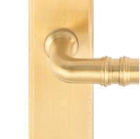 Designer Doorware door handle special finish Satin Brass Lacquered