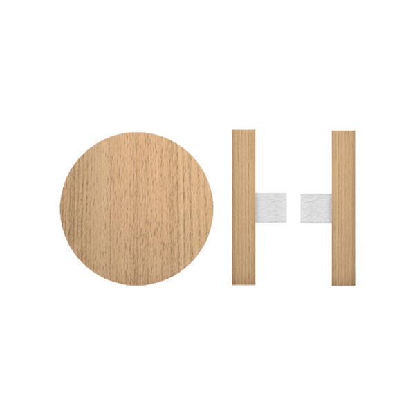 Round Timber Pull Handle